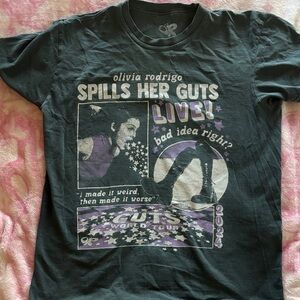 olivia rodrigo guts world tour shirt
